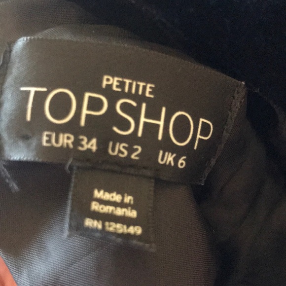 Black Topshop Romper - Picture 5 of 5